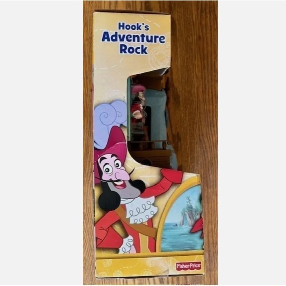 Disney Jake Never Land Pirates Hooks Adventure Rock Play Set 2012 NEW